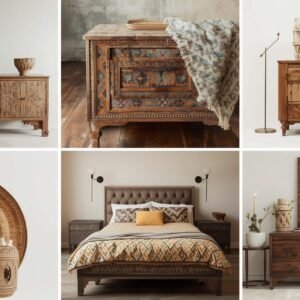 Mesa Rústica Tallada